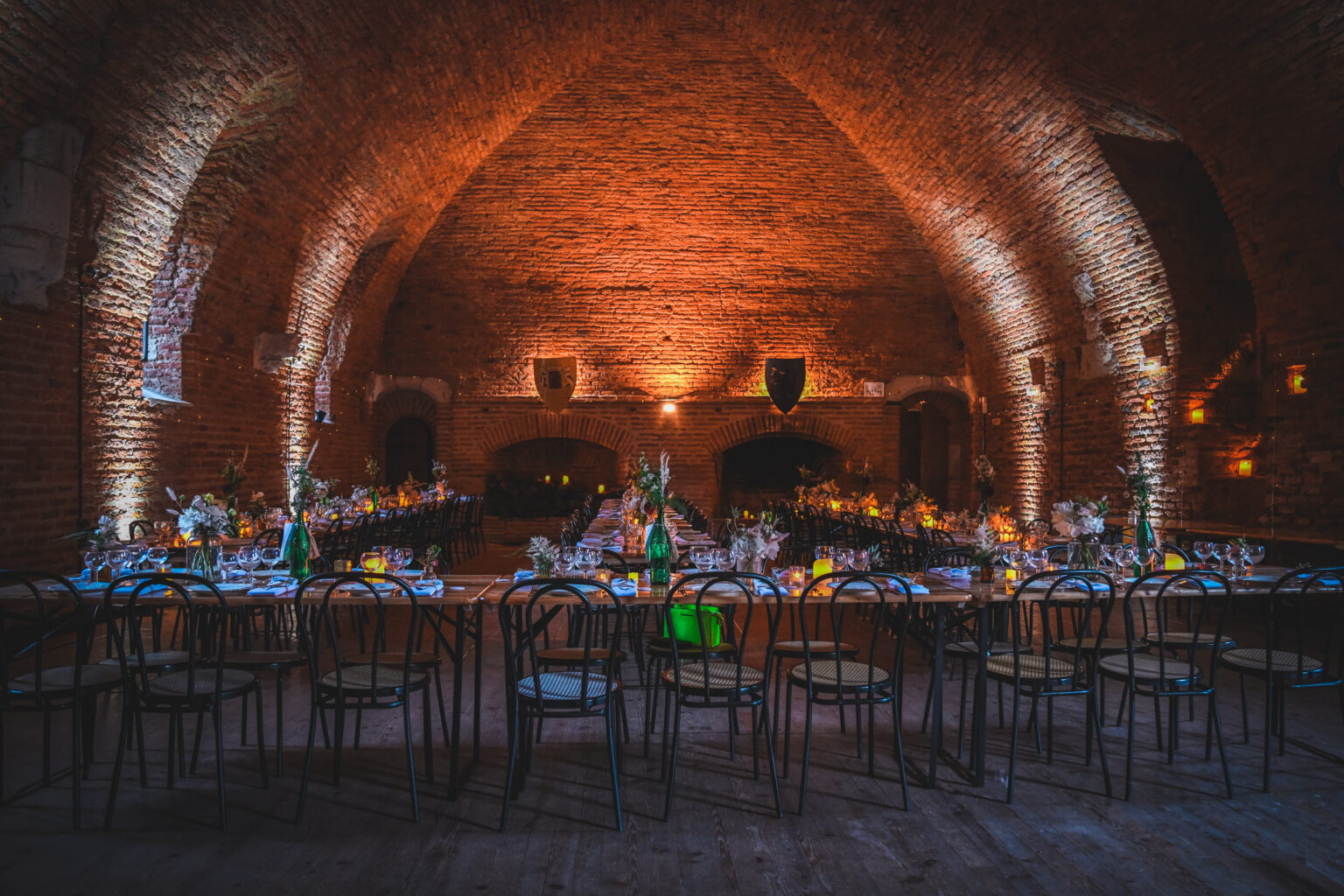 eclairage architectural mariage