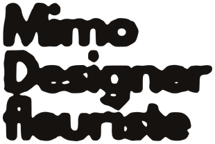 Logo Mimo Designer Fleuriste
